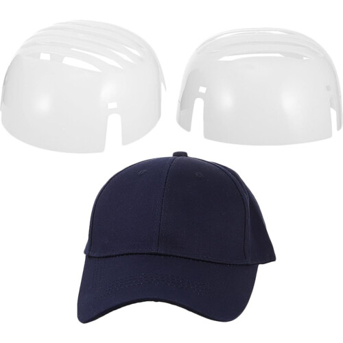 Cotton Baseball Hat with Pe Bump Cap Insert General Protective Bump Caps