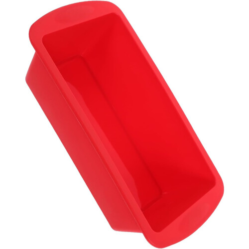 Reusable Silicone Loaf Pan for Baking Toast Bread Mold with Uniform Heating, Rectangular Shape