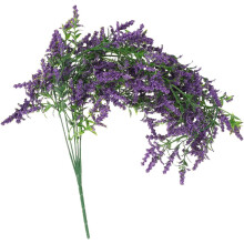 Künstliche Lavendelblume aus Schaumstoff mit Eisendraht – umweltfreundliche, romantische Dekoration