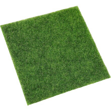 Dekorative Kunstmoosmatte, grün, PVC, tragbar, pflegeleicht, für die Gartengestaltung