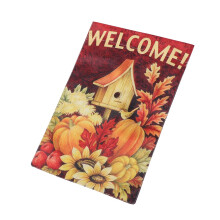 Eulen-Gartenbanner, kreative Halloween-Flagge, Kürbis-Design