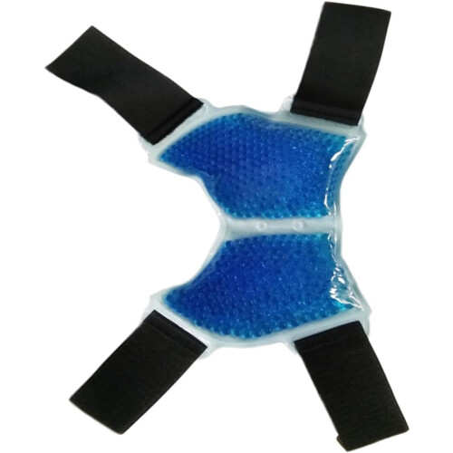 Reusable Hot and Cold Compress Pack for Ankle Ice Gel Wrap Adjustable Brace