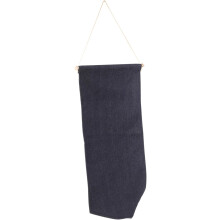 Wandbehang, Denim-Abzeichen-Display-Organizer, dekorative leere Flagge