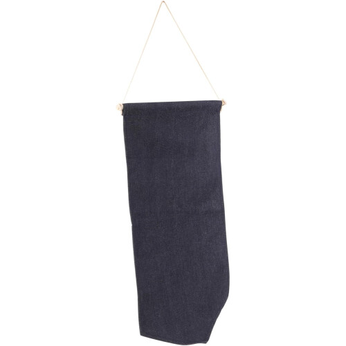 Wandbehang, Denim-Abzeichen-Display-Organizer, dekorative leere Flagge