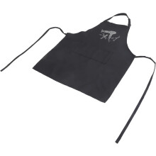 Friseurschürze mit verstellbarem Nackenband, waschbar und wiederverwendbar, aus Polyester