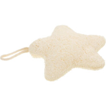 Einteiliges Badetuch mit Luffa-Schwamm für Jungen und Mädchen, Duschbürste