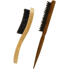 Men Beard Grooming Brush Bristle for Beard Shaving for Daily Care and Styling