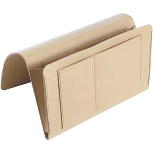 1pcs Bedside Organizer Shelf for Bunk Beds and Multi-Pocket Felt Storage Bag