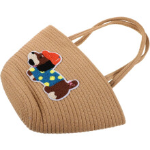 Große Strandtasche für Damen aus Baumwollseil, Schultertasche, Handtasche, Einkaufstasche und Reisetasche für den Strandurlaub