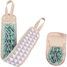 2 Stück Badehandschuhe, Peeling-Handschuhe, Körperbürste für Dusche und Bad für Damen und Herren