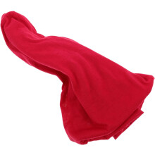 Dünne, doppelt gestrickte Polyestermütze, modische Strickmütze, Unisex, leichte Laufmütze, atmungsaktive Mütze, dunkelrot