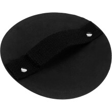 Doppelseitiges Peelinghandtuch, schwarzer Badeschwamm, runder Körperpeeling-Schwamm, starkes Peeling-Badeaccessoire