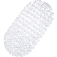 Rutschfeste Duschmatte aus PVC-Material für schnelles Trocknen, geeignet für den Duschbereich im Badezimmer.