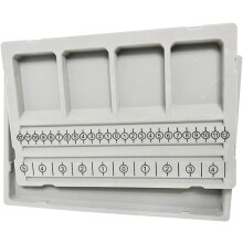 DIY-Armband- und Halsketten-Perlen-Designbrett, Ablage, Schmuckherstellungs-Organizer