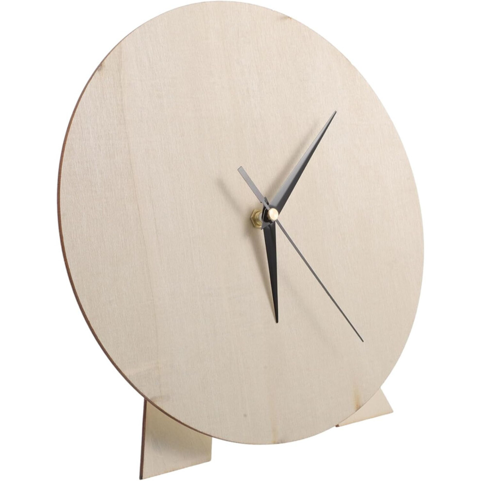 Blank Wooden Clock Dial For Diy Crafts Round Painting Dial Plate For Home Décor Hkhbjs