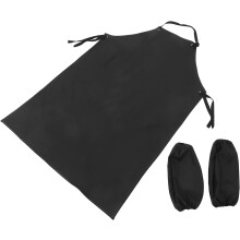 Robustes PVC-Arbeitsschürzen-Set mit Ärmeln, ölbeständig und komfortabel zu tragen, Mehrzweckschürze