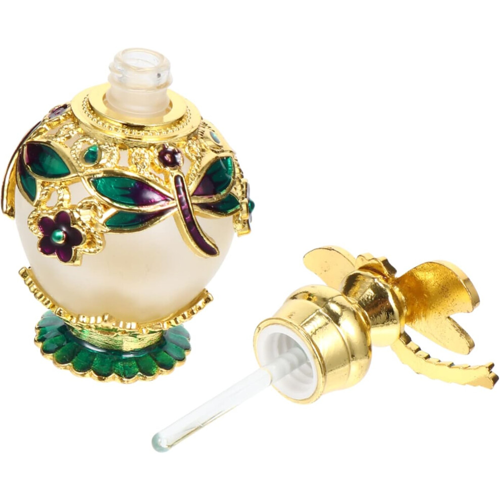 Hkhbjs Perfume Bottle Glass Aromatherapy Bottle Decoration Storage Container For Essential Oil