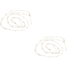 Eenvoudige gouden body chain sieraden, tailleketting voor strandfeesten, dansevenementen en ceremonies. Lichtgewicht accessoire voor de buik.