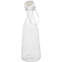 1000 ml-es üveg italospalack csatos zárral, szivárgásmentes enzimtároló edény gyümölcsléhez, tejhez, borhoz