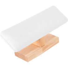 Multifunktionaler Uhrenhalter aus Holz und Armbandständer aus Leder zur Schmuckaufbewahrung auf dem Tisch