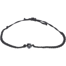 Verstellbares, schwarzes, gewebtes Partnerarmband für Damen und Herren, passende Armbänder für Teenager, Schmuck zum Valentinstag