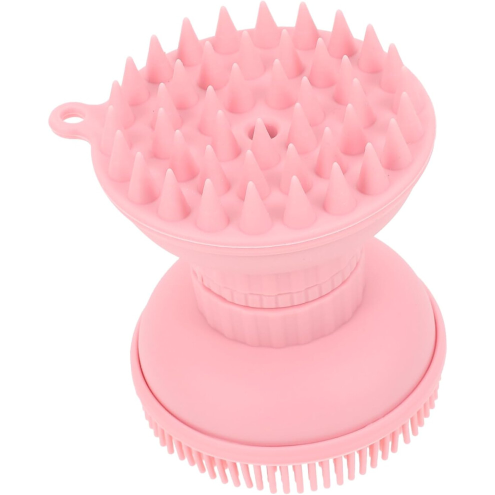 Hkhbjs Hair Shampoo Brush Scalp Massager Silicone Scalp Scrubber With Soft Bristles