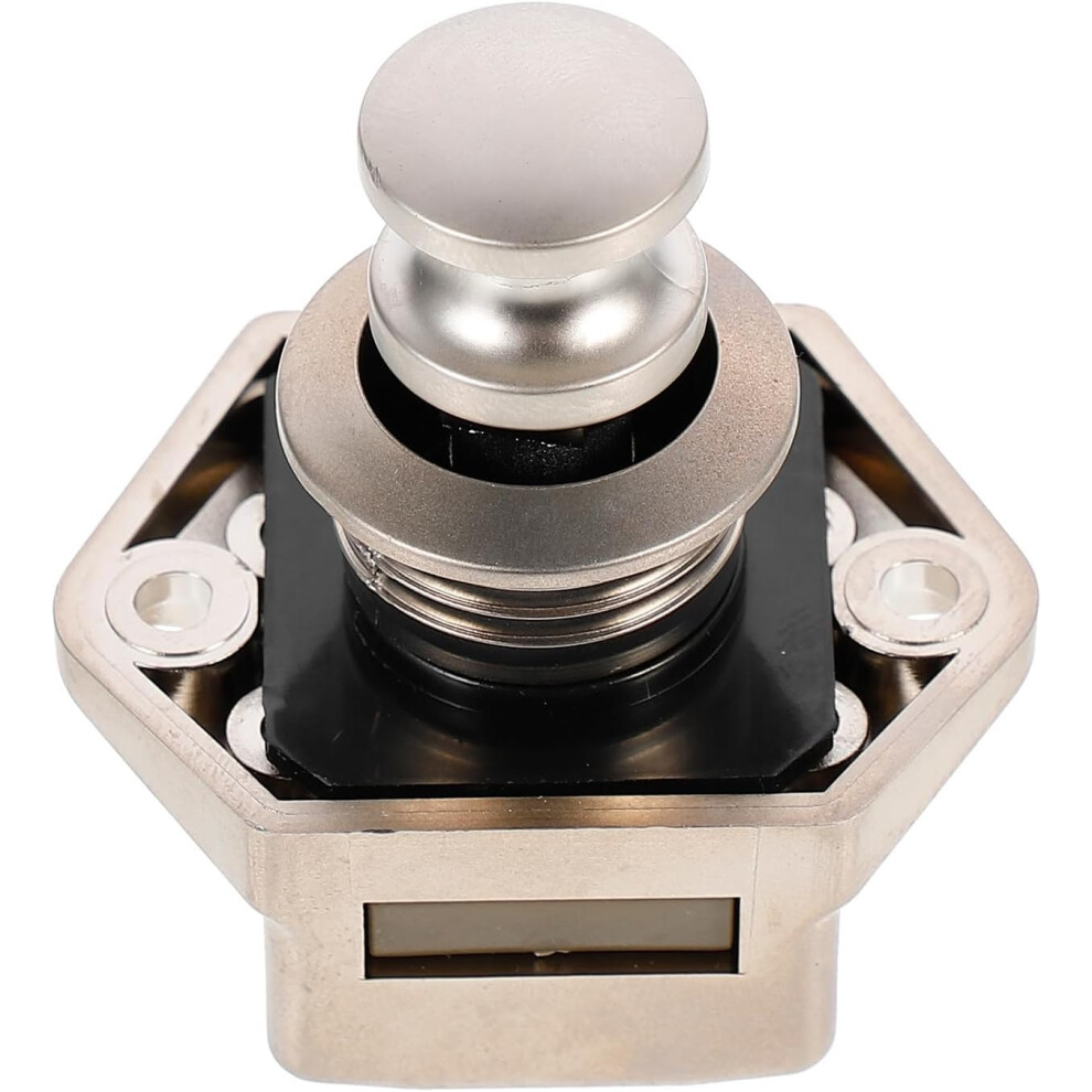 Rv Cabinet Lock Keyless Push Button Latch For Cupboard And Drawer 5455468329524