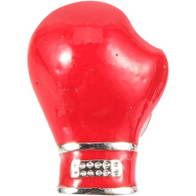 Brosche in Form eines Boxhandschuhs aus Metall für Herren, dekorativer Reversstecker für Herren, Modeschmuck-Accessoire