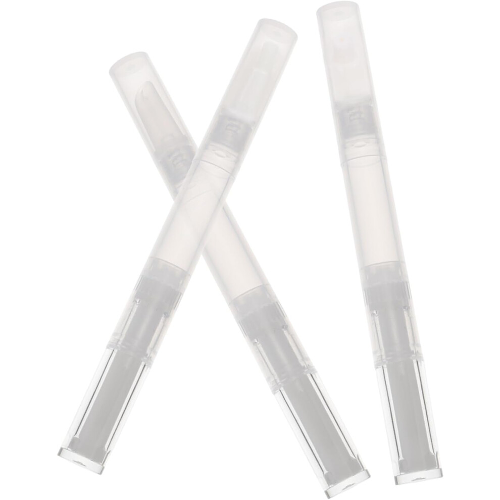 Hkhbjs 3Pcs Convenient Lip Gloss Storage Empty Bottles Refillable Lip Glaze Containers For Travel Go