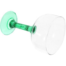 Stiel-Cocktailglas in Kaktusform, 400 ml, Grün, für Cafés, Restaurants und als Tischdekoration für Partys