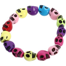 Totenkopf-Armband für Herren im Punk-Stil – bequemes und hautfreundliches Armband, perfekt als Accessoire für Halloween und Geburtstagsfeiern