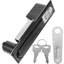 Creative Furniture Latch Cabinet Lock for Showcases and Counters Easy to Install Aluminum Alloy