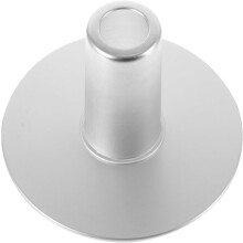 6-inch Hollow Chiffon Cake Mold Baking Mold for Home Silver Aluminum Alloy Removable Bottom