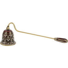Vintage Strass-Kerzenlöscher mit langem Griff aus Legierung – sicherer als Auspusten