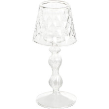 Dekorativer Kerzenhalter aus Glas, modisch, künstlerisch-schick, für Zuhause, Haushalt, Schlafzimmer