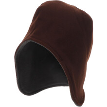 Gorro de dormir abrigado para ancianos, gorro térmico de forro polar para mujeres, suave cubierta para el cabello para dormir en clima frío.