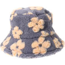 Flauschiger Häkel-Bucket-Hat für Freizeit, Alltag, Shopping und Mottopartys