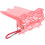 Portable Red Plastic Darts Organizer Case, Lightweight Wear-Resistant Hardshell Storage Box 1