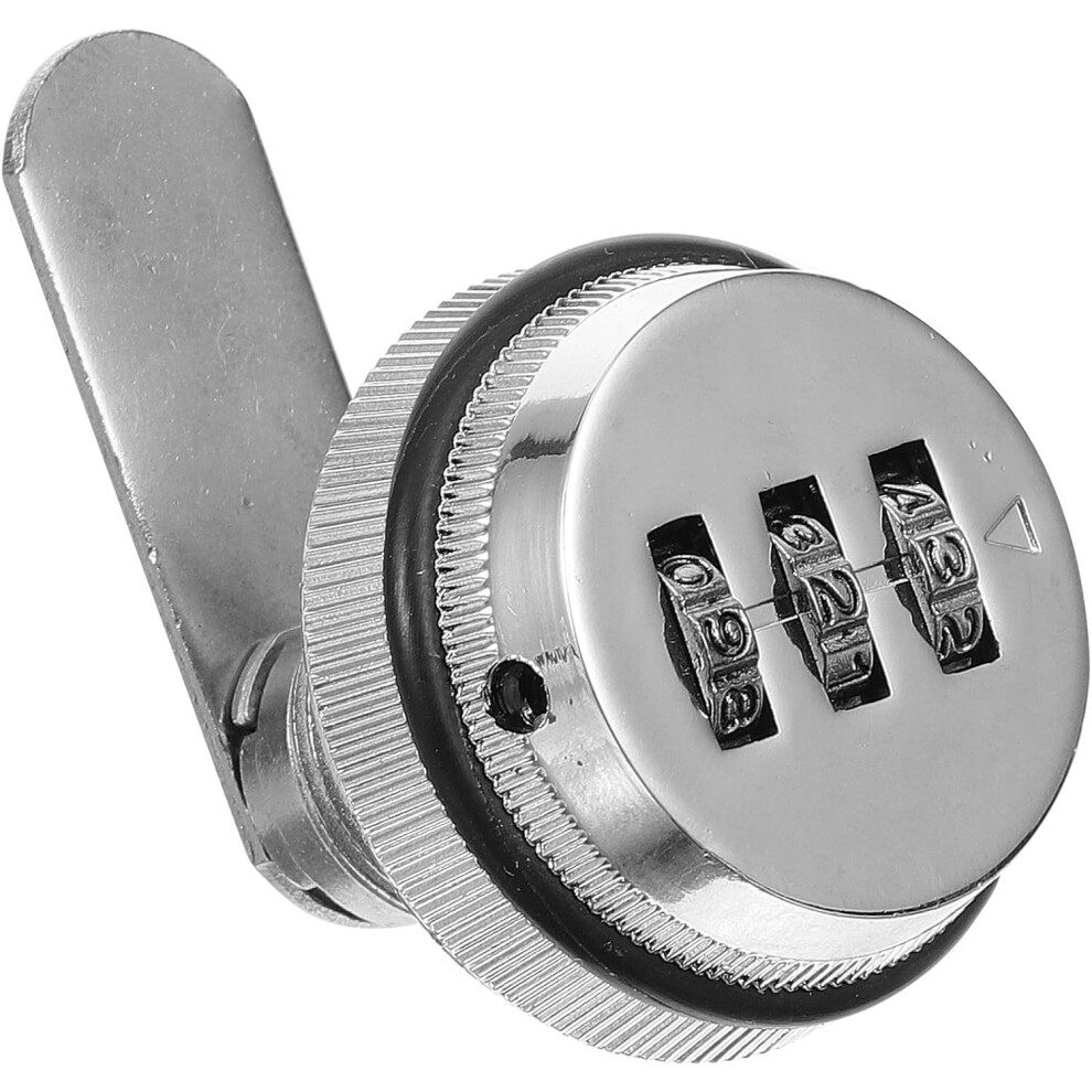 Combination Password Cabinet Lock With Sturdy Zinc Alloy Construction And Silver Finish 5455468303258