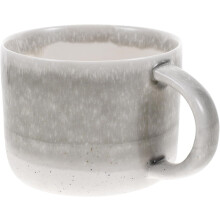 Keramik-Kaffeebecher mit Henkel, 250 ml, klassisch-elegantes Design, wiederverwendbar, geeignet
