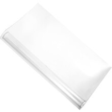 PVC-Fußmatte 50 x 80 cm, Teppichschutz für Stühle, rutschfester Kunststoffbodenschutz