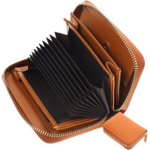 Compact Card Holder Capacity Organizer for Business Credit Cards Stylish and Practical Design