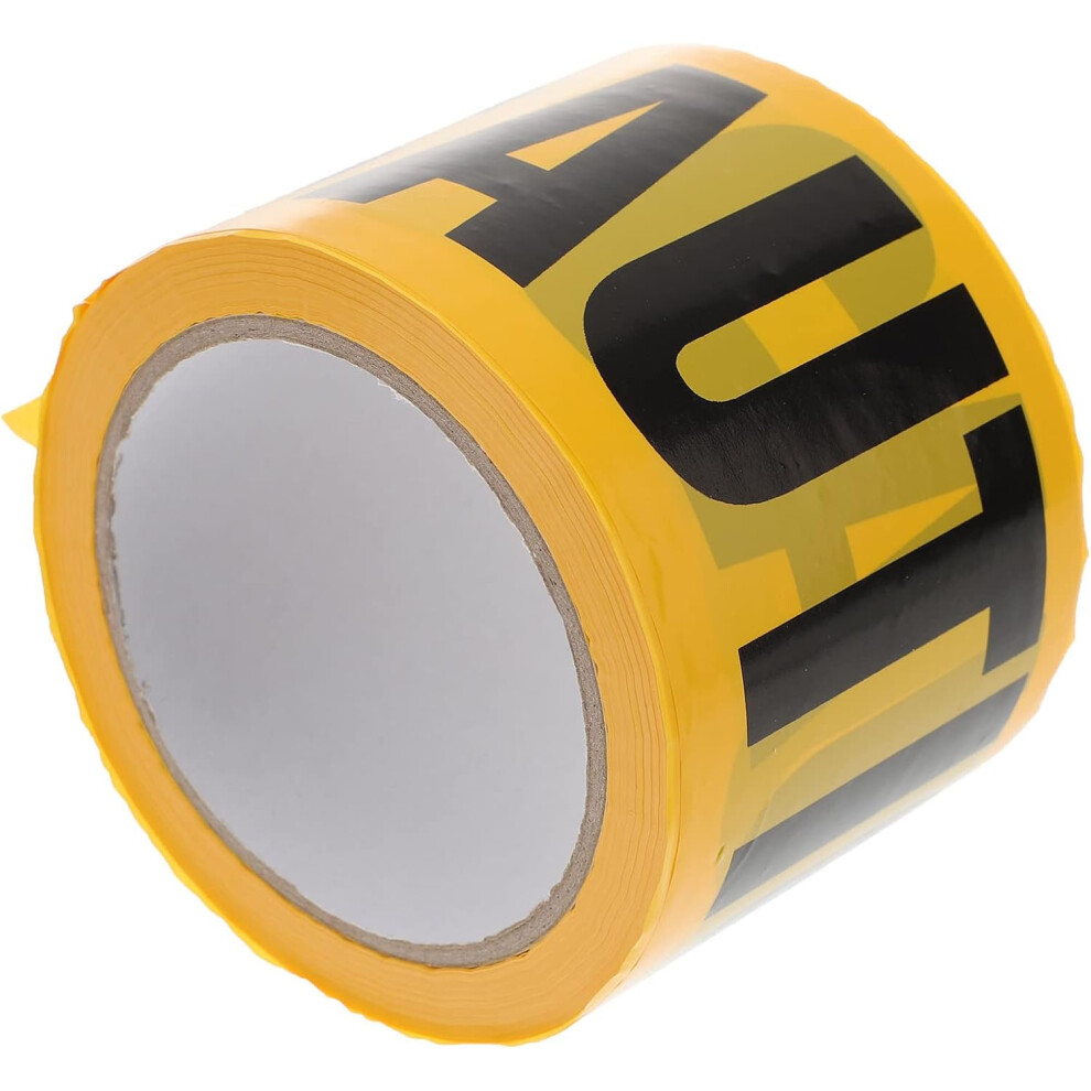 Weatherproof Caution Tape Roll Halloween Decor For Construction Sites Traffic Control 8781025074468