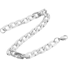 Massives Herrenarmband im Retro-Stil aus Titanstahl – ein einzigartiges Schmuckstück für den Mann, perfekt für Freizeit und Freizeit.