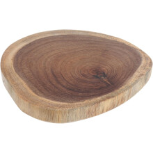 Obst- und Gemüseschneidebrett aus Holz, robust und rutschfest