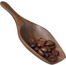 Kaffeebohnenschaufel aus Holz, Teeschaufel aus Walnussholz, praktische Getreideschaufel