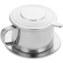 Kaffeefilterkanne aus Edelstahl für vietnamesischen Kaffee, 200 ml Fassungsvermögen, einfache Bedienung, vielseitige Zubereitungsmöglichkeiten