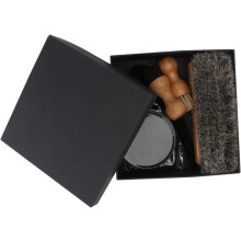 Shoe Polish and Shoe Brush for Leather Care Maintenance Tool Kit for Shine for Travel and Daily Use