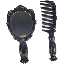 Mini-Kammspiegel zum Glätten der Haare, klein und praktisch für Reisen und den täglichen Gebrauch
