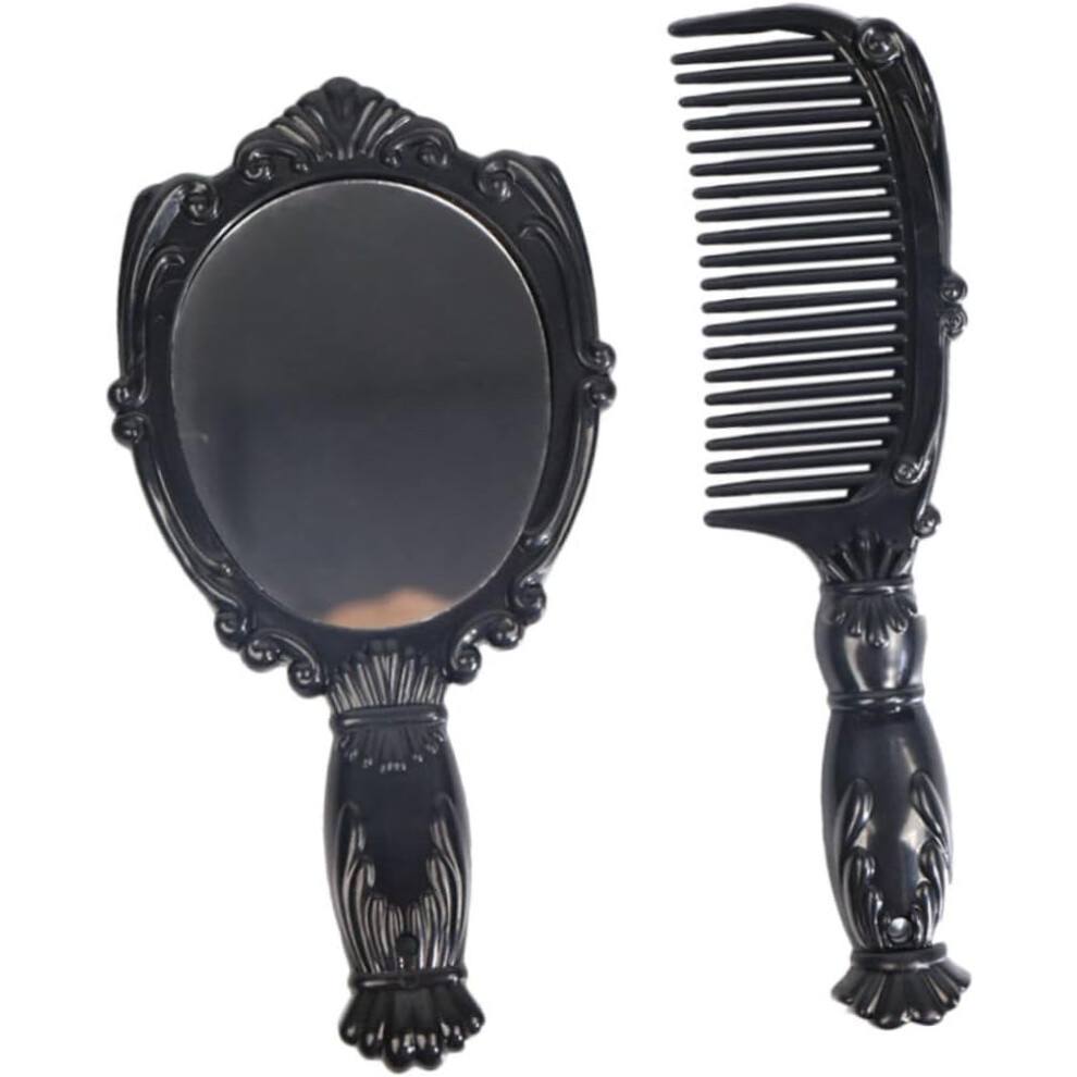 Hkhbjs Hair Combing Mirror Mini Comb Mirror For Smoothing Hair Small And Comb For Hairdressing For Travel And Daily Use
